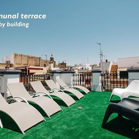 Hostly Rivero 2B Center-Fibre-Communal Terrace-Parking Optional-Cless เซบีญา ภายนอก รูปภาพ